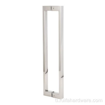 Opisina na hindi kinakalawang na asero glass hawakan